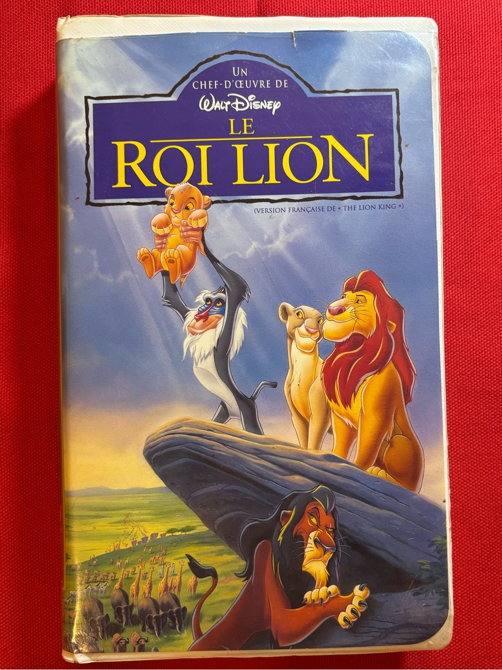 Walt Disney Le Roi Lion Cassette VHS - (v.f.q.)